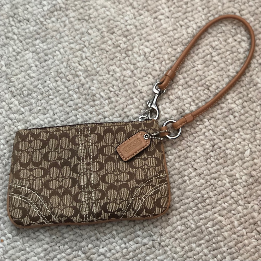 Brand new Coach Wristlet